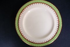 COALPORT  SPEARPOINT GREEN #Z866 SMOOTH-   SALAD PLATE  .....   http://jaapiesfinechinastore.com