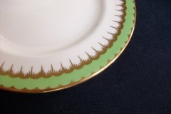 COALPORT  SPEARPOINT GREEN #Z866 SMOOTH-   SALAD PLATE  .....   http://jaapiesfinechinastore.com