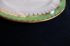 COALPORT  SPEARPOINT GREEN #Z866 SMOOTH-   SALAD PLATE  .....   https://www.jaapiesfinechinastore.com