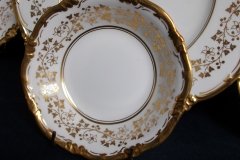COALPORT CONSORT WHITE #V9864- BERRY BOWL  .....   http://jaapiesfinechinastore.com