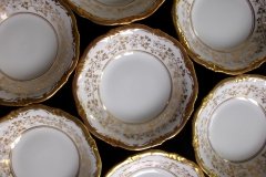 COALPORT CONSORT WHITE #V9864- BERRY BOWL  .....   http://jaapiesfinechinastore.com