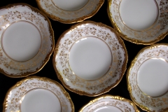 COALPORT CONSORT WHITE #V9864- BERRY BOWL  .....   https://www.jaapiesfinechinastore.com