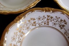 COALPORT CONSORT WHITE #V9864- BERRY BOWL  .....   http://jaapiesfinechinastore.com