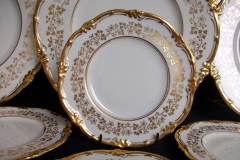 COALPORT CONSORT WHITE #V9864- BREAD & BUTTER PLATE  .....   https://www.jaapiesfinechinastore.com