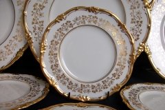 COALPORT CONSORT WHITE #V9864- BREAD & BUTTER PLATE  .....   http://jaapiesfinechinastore.com