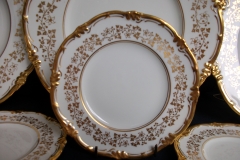 COALPORT CONSORT WHITE #V9864- BREAD & BUTTER PLATE  .....   https://www.jaapiesfinechinastore.com