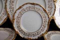 COALPORT CONSORT WHITE #V9864- BREAD & BUTTER PLATE  .....   http://jaapiesfinechinastore.com