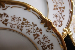 COALPORT CONSORT WHITE #V9864- BREAD & BUTTER PLATE  .....   https://www.jaapiesfinechinastore.com