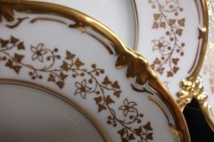 COALPORT CONSORT WHITE #V9864- BREAD & BUTTER PLATE  .....   http://jaapiesfinechinastore.com