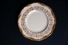 COALPORT CONSORT WHITE #V9864- BREAD & BUTTER PLATE  .....   http://jaapiesfinechinastore.com