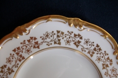 COALPORT CONSORT WHITE #V9864- BREAD & BUTTER PLATE  .....   https://www.jaapiesfinechinastore.com