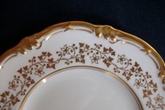 COALPORT CONSORT WHITE #V9864- BREAD & BUTTER PLATE  .....   http://jaapiesfinechinastore.com