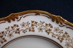 COALPORT CONSORT WHITE #V9864- BREAD & BUTTER PLATE  .....   http://jaapiesfinechinastore.com