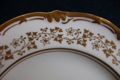 COALPORT CONSORT WHITE #V9864- BREAD & BUTTER PLATE  .....   http://jaapiesfinechinastore.com