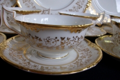 COALPORT CONSORT WHITE #V9864- CUP & SAUCER   .....   https://www.jaapiesfinechinastore.com