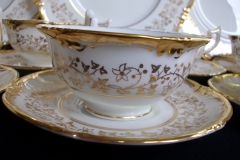 COALPORT CONSORT WHITE #V9864- CUP & SAUCER   .....   https://www.jaapiesfinechinastore.com