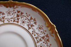 COALPORT CONSORT WHITE #V9864- CUP & SAUCER   .....   http://jaapiesfinechinastore.com