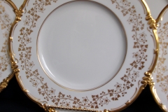 COALPORT CONSORT WHITE #V9864- DINNER  PLATE ..... https://www.jaapiesfinechinastore.com