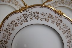 COALPORT CONSORT WHITE #V9864- DINNER  PLATE ..... http://jaapiesfinechinastore.com