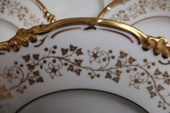 COALPORT CONSORT WHITE #V9864- DINNER  PLATE ..... http://jaapiesfinechinastore.com