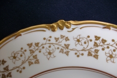 COALPORT CONSORT WHITE #V9864- DINNER  PLATE ..... https://www.jaapiesfinechinastore.com