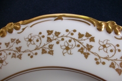 COALPORT CONSORT WHITE #V9864- DINNER  PLATE ..... https://www.jaapiesfinechinastore.com