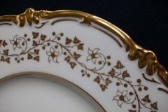 COALPORT CONSORT WHITE #V9864- DINNER  PLATE ..... https://www.jaapiesfinechinastore.com