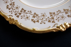 COALPORT CONSORT WHITE #V9864- DINNER  PLATE ..... https://www.jaapiesfinechinastore.com