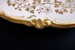 COALPORT CONSORT WHITE #V9864- DINNER  PLATE ..... http://jaapiesfinechinastore.com