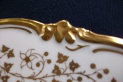 COALPORT CONSORT WHITE #V9864- DINNER  PLATE ..... http://jaapiesfinechinastore.com