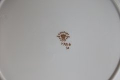 COALPORT CONSORT WHITE #V9864- DINNER  PLATE ..... http://jaapiesfinechinastore.com