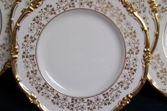 COALPORT CONSORT WHITE #V9864- SALAD PLATE ..... http://jaapiesfinechinastore.com