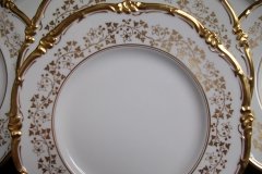 COALPORT CONSORT WHITE #V9864- SALAD PLATE ..... http://jaapiesfinechinastore.com