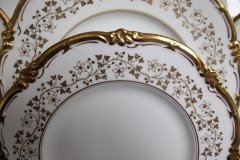 COALPORT CONSORT WHITE #V9864- SALAD PLATE ..... http://jaapiesfinechinastore.com
