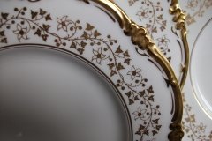 COALPORT CONSORT WHITE #V9864- SALAD PLATE ..... http://jaapiesfinechinastore.com