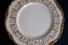 COALPORT CONSORT WHITE #V9864- SALAD PLATE ..... http://jaapiesfinechinastore.com