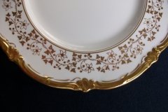 COALPORT CONSORT WHITE #V9864- SALAD PLATE ..... http://jaapiesfinechinastore.com