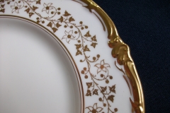 COALPORT CONSORT WHITE #V9864- SALAD PLATE ..... https://www.jaapiesfinechinastore.com