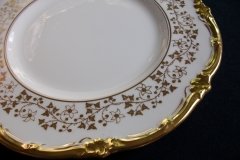 COALPORT CONSORT WHITE #V9864- SALAD PLATE ..... http://jaapiesfinechinastore.com