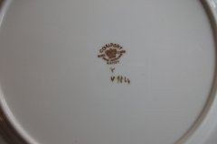 COALPORT CONSORT WHITE #V9864- SALAD PLATE ..... http://jaapiesfinechinastore.com