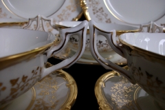 COALPORT CONSORT WHITE #V9864- SOUP BOWL & SAUCER   .....   https://www.jaapiesfinechinastore.com