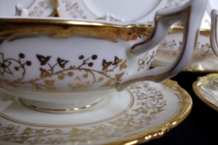 COALPORT CONSORT WHITE #V9864- SOUP BOWL & SAUCER   .....   https://www.jaapiesfinechinastore.com