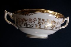 COALPORT CONSORT WHITE #V9864- SOUP BOWL & SAUCER   .....   http://jaapiesfinechinastore.com