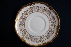 COALPORT CONSORT WHITE #V9864- SOUP BOWL & SAUCER   .....   http://jaapiesfinechinastore.com