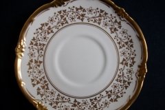 COALPORT CONSORT WHITE #V9864- SOUP BOWL & SAUCER   .....   http://jaapiesfinechinastore.com