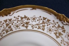 COALPORT CONSORT WHITE #V9864- SOUP BOWL & SAUCER   .....   http://jaapiesfinechinastore.com