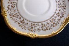 COALPORT CONSORT WHITE #V9864- SOUP BOWL & SAUCER   .....   http://jaapiesfinechinastore.com