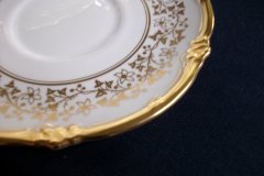 COALPORT CONSORT WHITE #V9864- SOUP BOWL & SAUCER   .....   http://jaapiesfinechinastore.com
