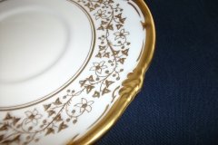 COALPORT CONSORT WHITE #V9864- SOUP BOWL & SAUCER   .....   http://jaapiesfinechinastore.com