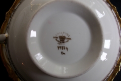 COALPORT CONSORT WHITE #V9864- SOUP BOWL & SAUCER   .....   https://www.jaapiesfinechinastore.com